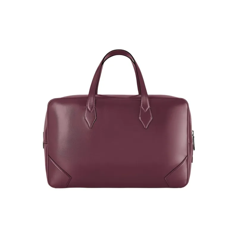 MONTBLANC Meisterstuck Full Grain Cow Leather Handbag Men's Bordeaux Red-1