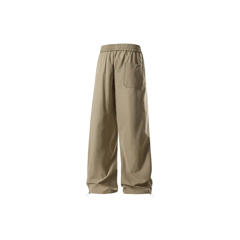 SWAMP AREA Cargo Pants Unisex Black-13