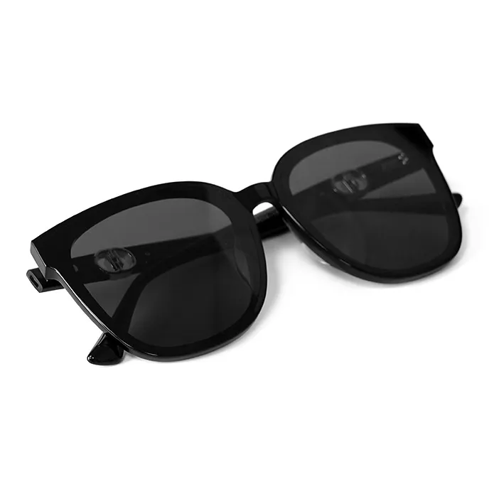 HELEN KELLER Plate Frame Square Sunglasses Unisex-4