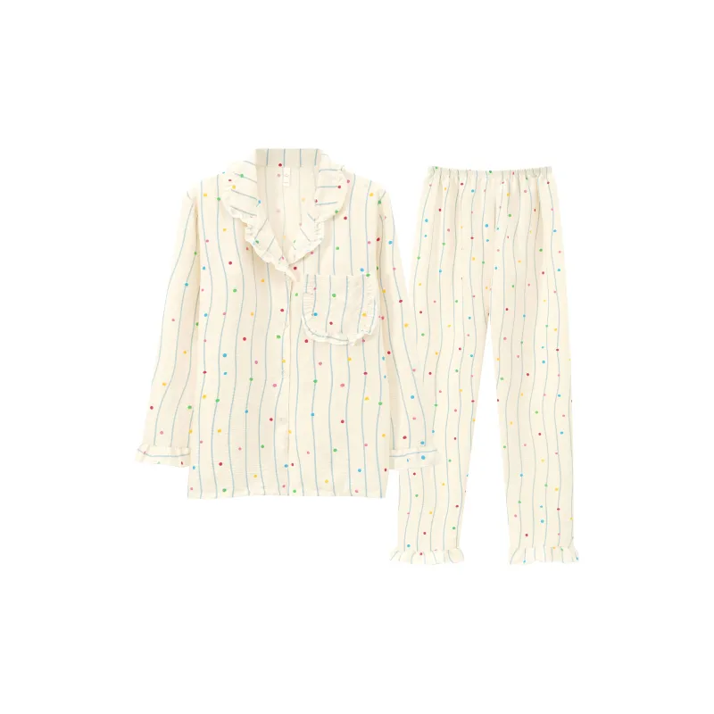 Ta Yan Pajama Set Women's Apricot-0