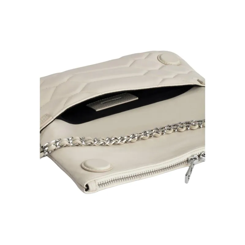 Zadig & Voltaire Rock Quilted Leather Clutch Bag-4