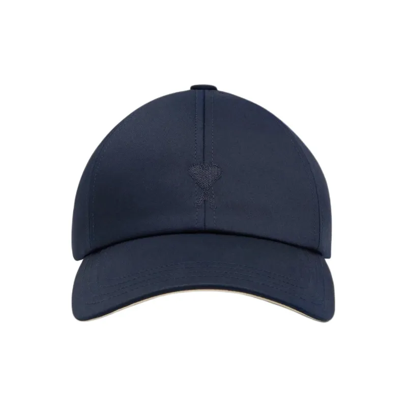 AMIPARIS Paris Ami De Coeur Logo Embroidered Baseball Cap-1