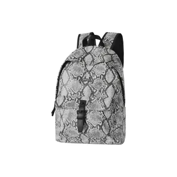 GLORY&CO PVC Backpack Unisex Gray White