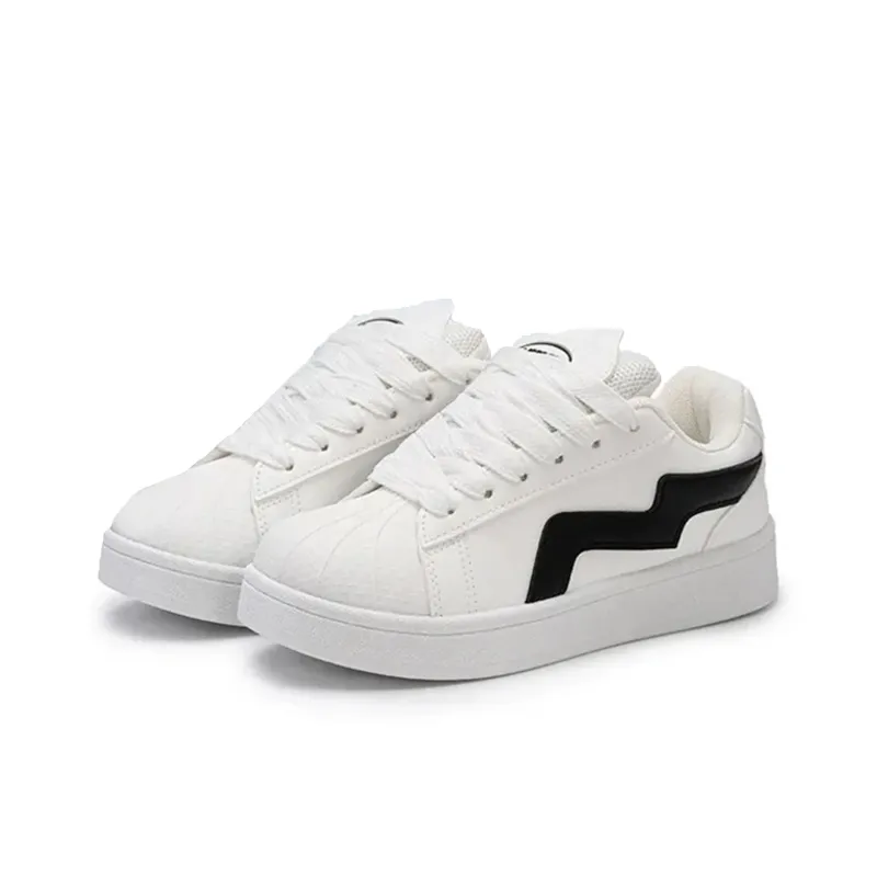 AQIUSHENG Cool Trendy, Fashion Versatile Low Top Skateboard Shoes Women's Box Included-3