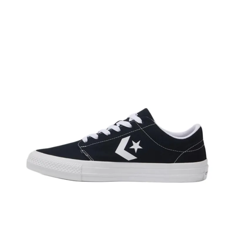 Converse Day One Classic Anti Slip Wear Resistant Low Top Skateboard Shoes Unisex Black-0