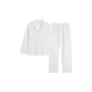 XIAFENYAN Pajama Set Women's White