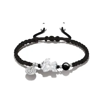Shiban Obsidian Jade Bracelets Unisex