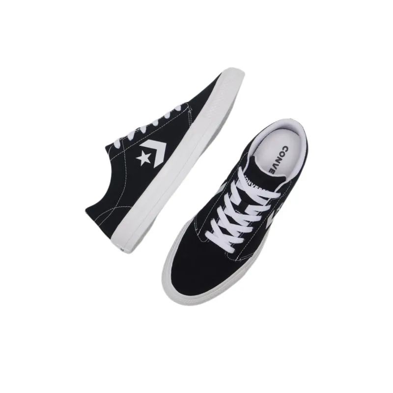 Converse Day One Classic Anti Slip Wear Resistant Low Top Skateboard Shoes Unisex Black-3