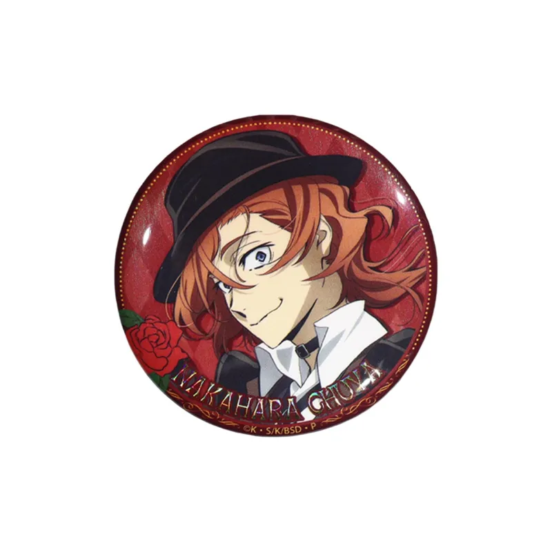 BOOM COMIC Bungo Stray Dogs S4 Brushed Gold Badges-3
