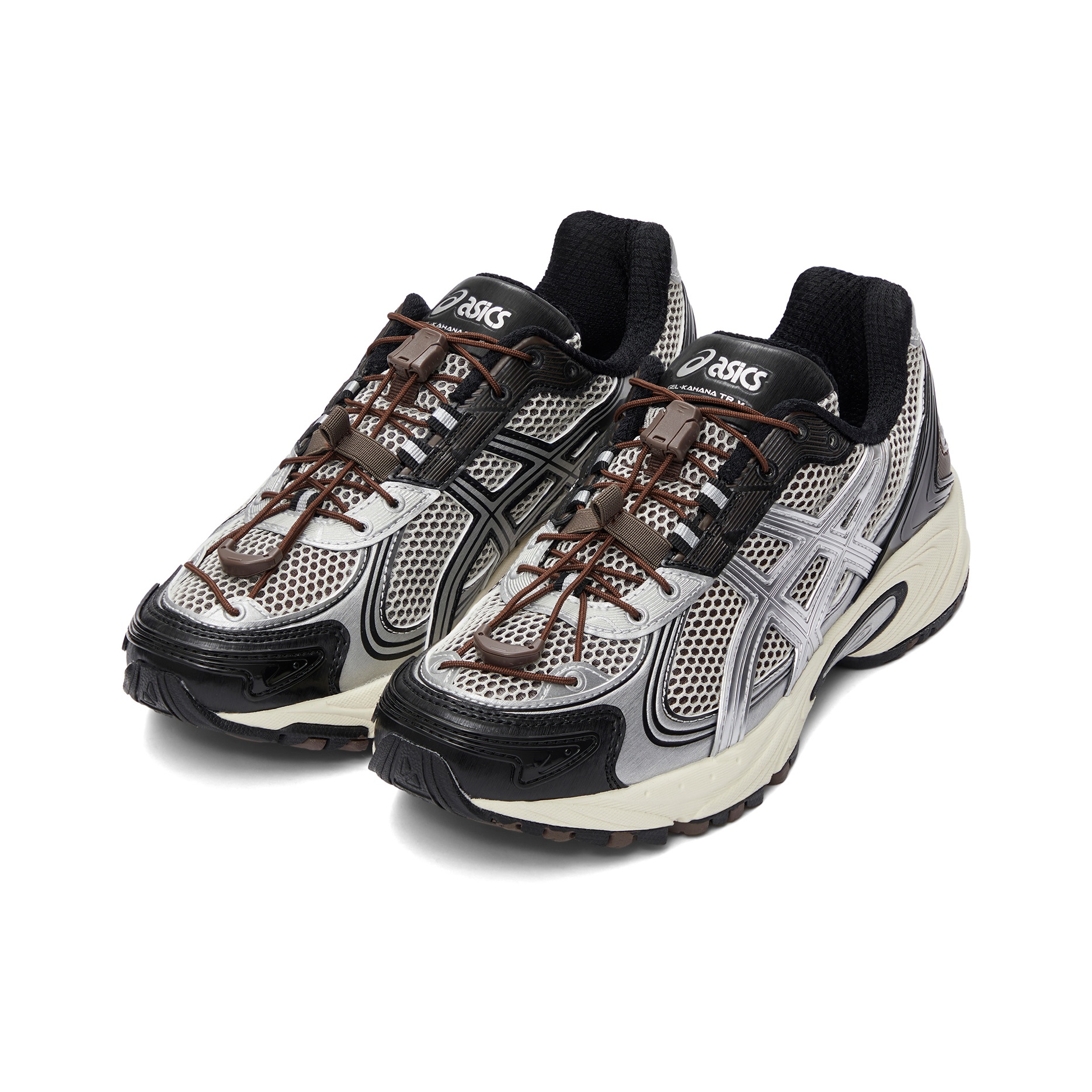 Asics Gel-Kahana TR V4 Casual Shoes Unisex Low-Top Silver US