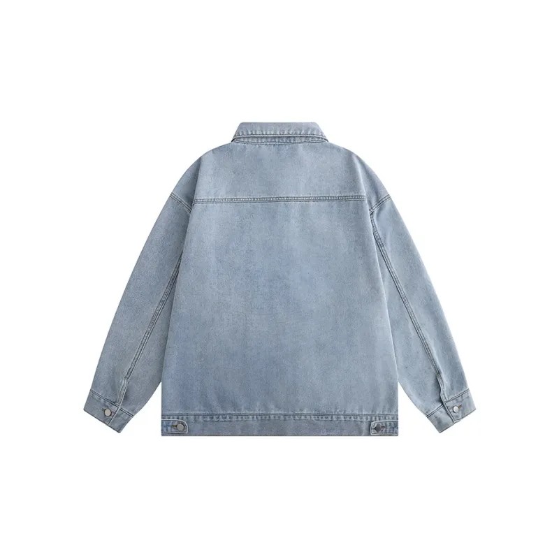 MIIOW Trend Party Series Denim Jacket Unisex-7