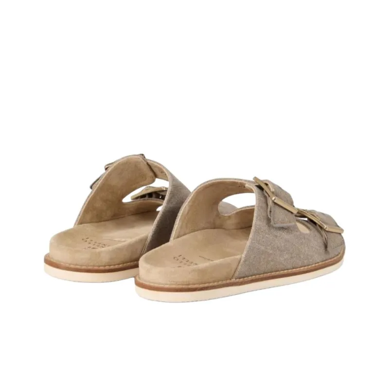 Brunello Cucinelli Suede Slides-3