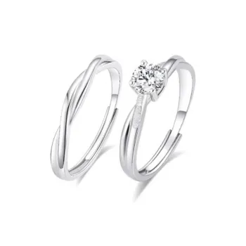 GUDUD S999 Fine Silver Rings Unisex