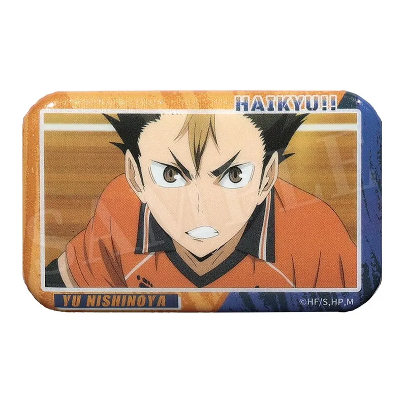 BOOM COMIC Shoyo Hinata, Ryunosuke Tanaka, Tobio Kageyama Haikyuu!! S3 Keyframes Badges-6