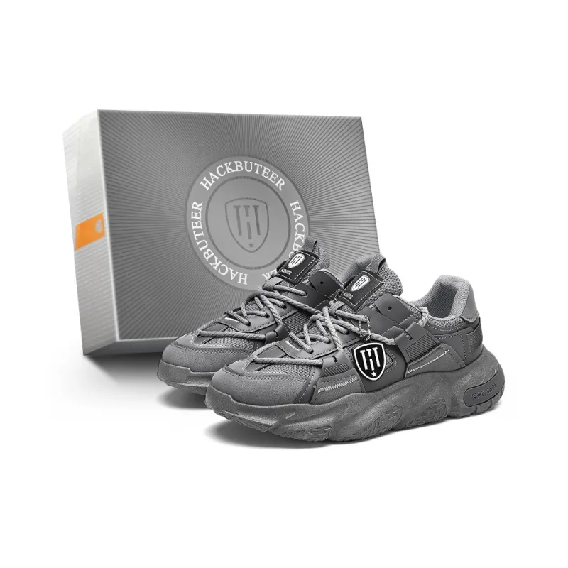 HACKBUTEER Dim Zone Collection Low-Top Chunky Sneakers Unisex-7