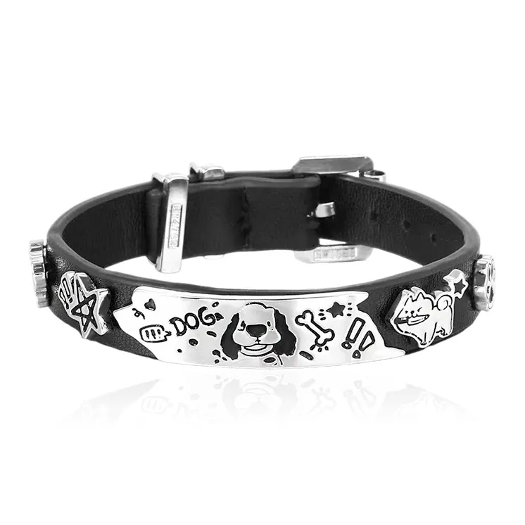SHEEHHYY Alloy Bracelets Unisex-4