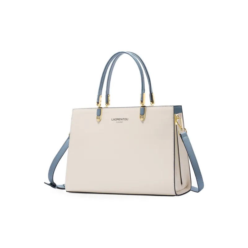 Old Man's Head Cow Leather Tote Bag Crossbody Bag One Shoulder Handbag Regular Women's Multicolor-9