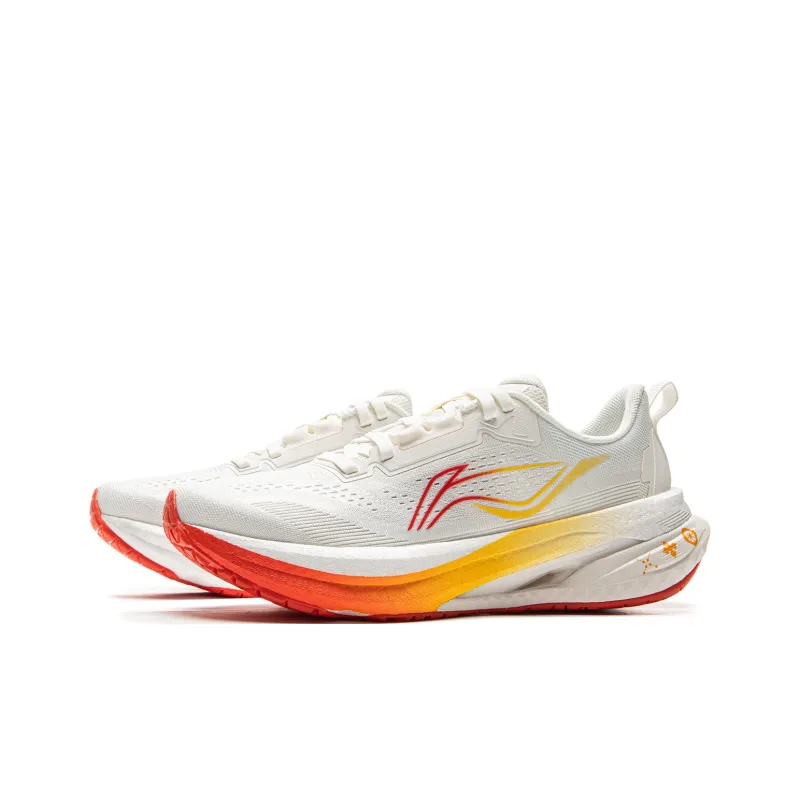 LINING Wugui 5S 5.0 Running Shoes Women's Low Top Mist White-2