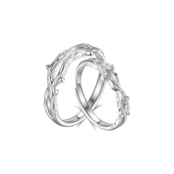 SHENGYALUO 999 Fine Silver Rings Unisex