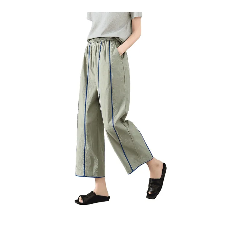TOUCH Casual Pants Women's Army Green-2