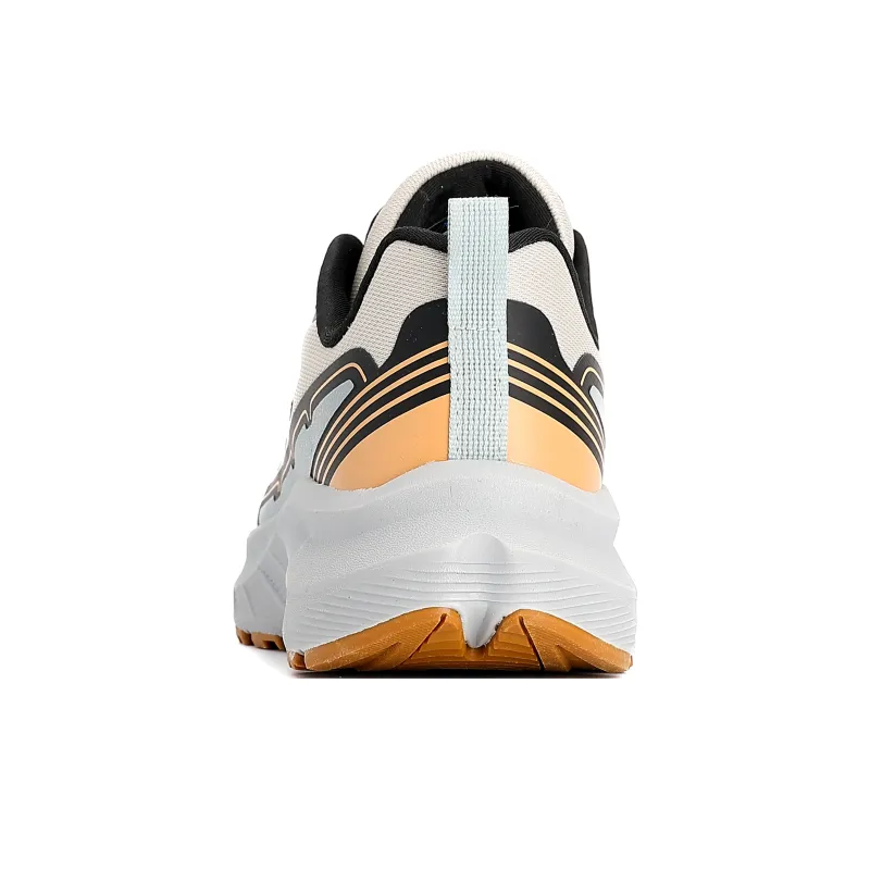XIDELONG Breathable Lightweight Slip Resistant Low Top Carbon Plate Sprint Running Shoes Men's White Black-3