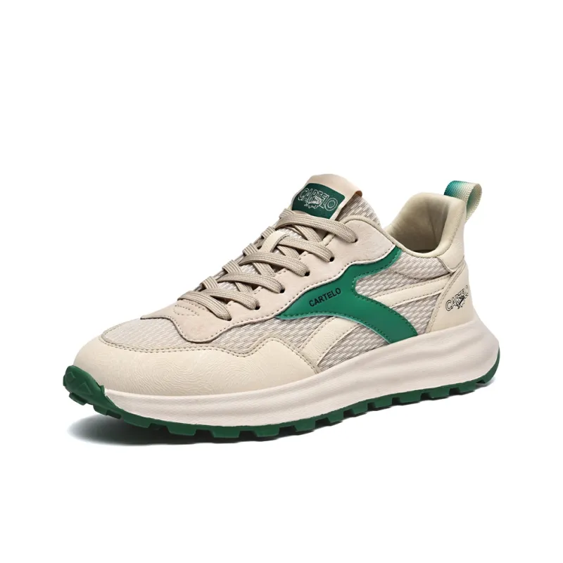 CARTELO Cushioning Height Increase Low Top Casual Shoes Men's-6