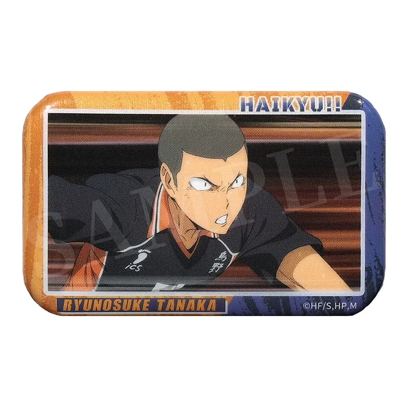 BOOM COMIC Shoyo Hinata, Ryunosuke Tanaka, Tobio Kageyama Haikyuu!! S3 Keyframes Badges-5