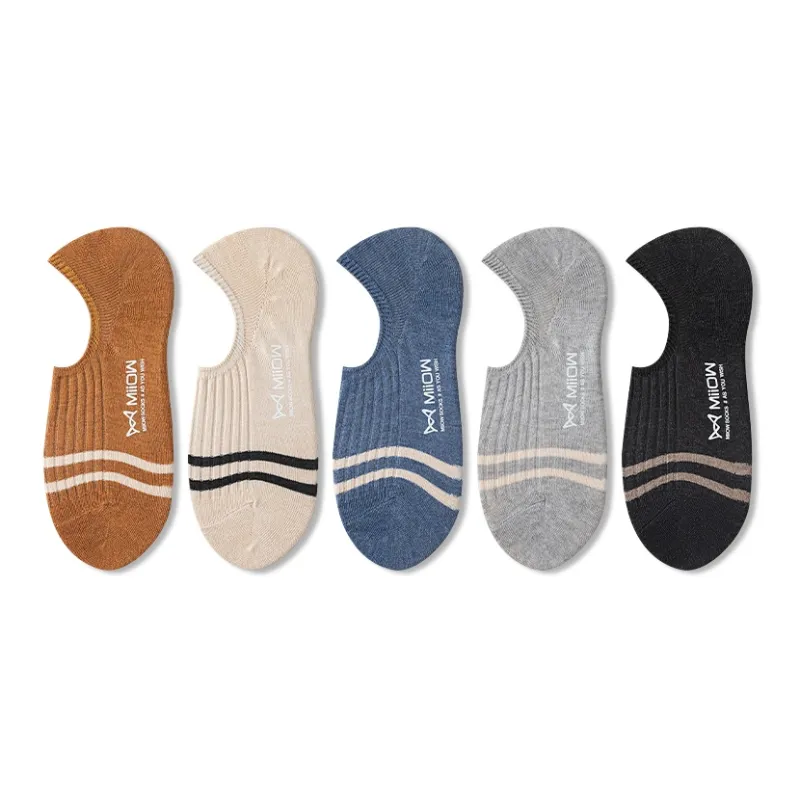 MIIOW Cool One Summer Series Ankle Socks Men's 5 Pack-34