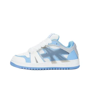 Acupuncture LOLA SNEAK Low-Top Skateboard Shoes Unisex White Blue