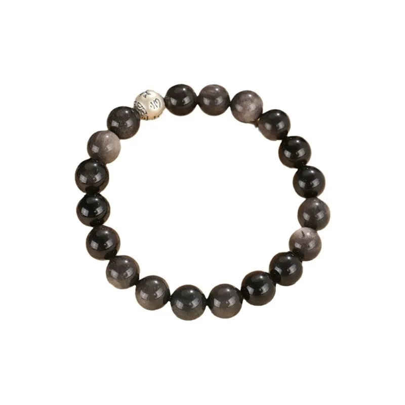 Regalrose Obsidian Bracelets Unisex-6