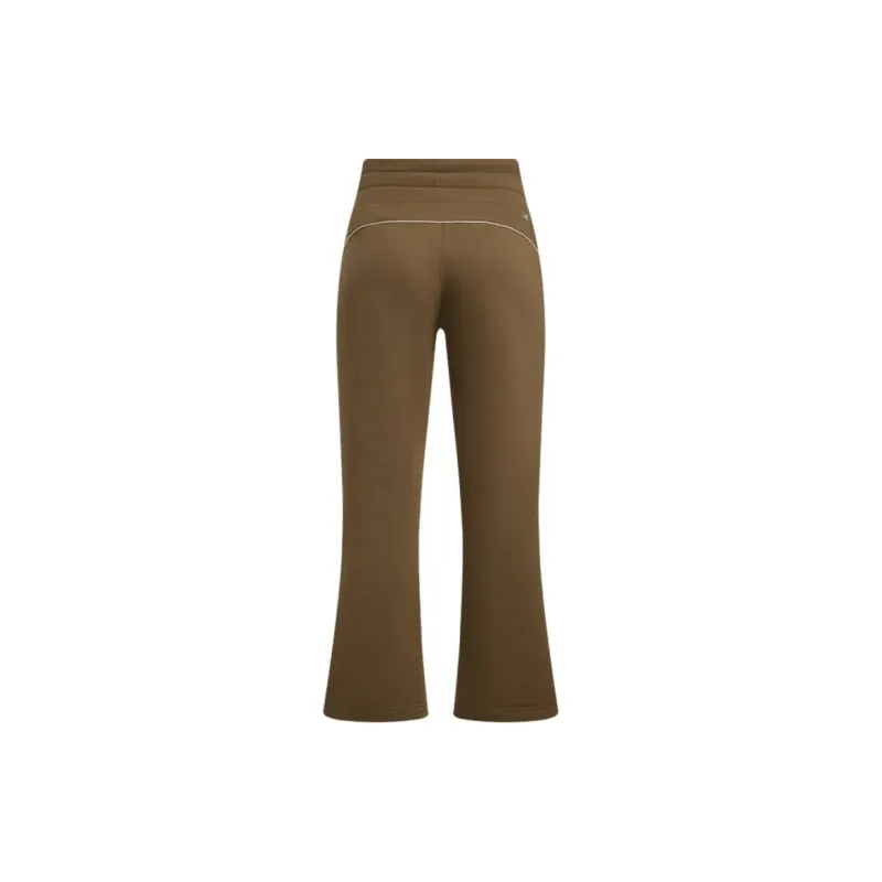 Under Armour Knitted Sports Pants Women's Suburban Coyote Brown-1