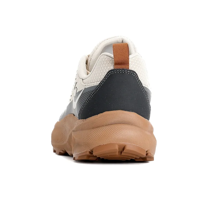 XIDELONG Low Top Carbon Plate Popcorn Sprint Running Shoes Men's Taupe-3