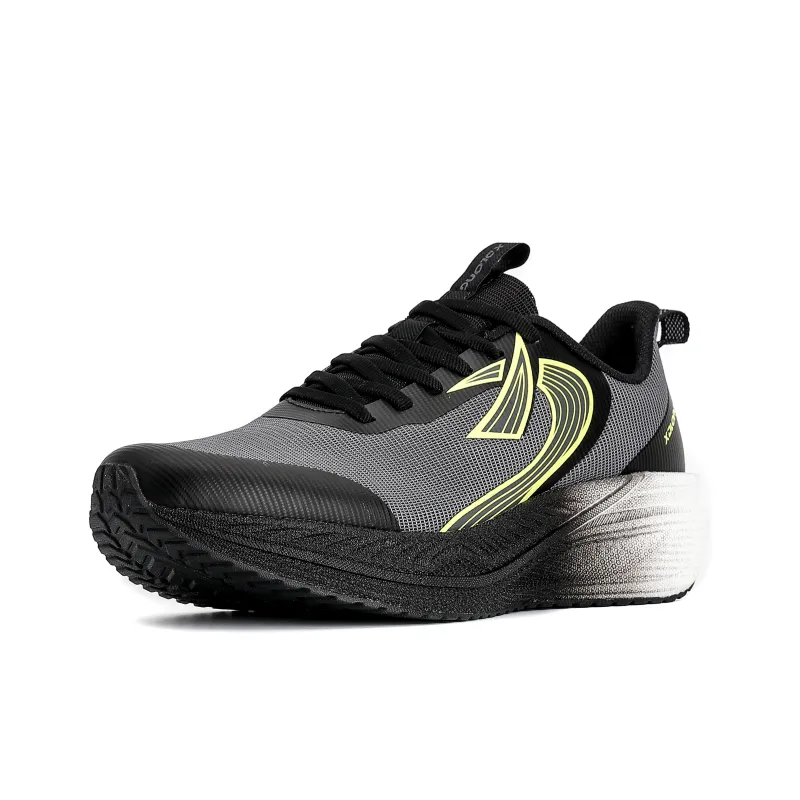 XIDELONG Anti Slip Wear Resistant Low Top Carbon Plate Casual Running Shoes Men's Carbon Gray-1