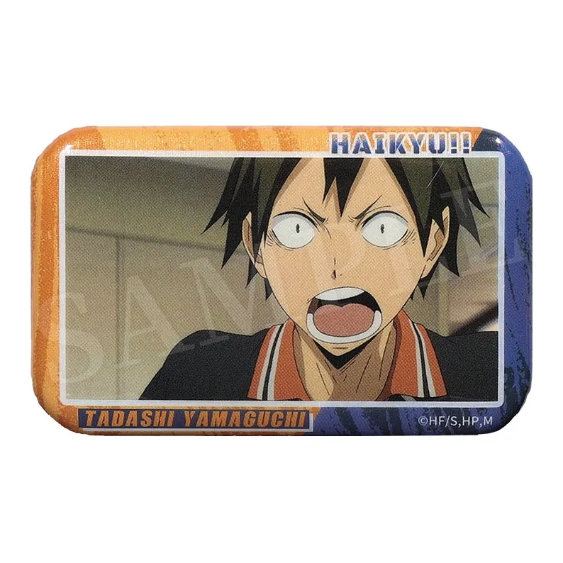 BOOM COMIC Shoyo Hinata, Ryunosuke Tanaka, Tobio Kageyama Haikyuu!! S3 Keyframes Badges-4