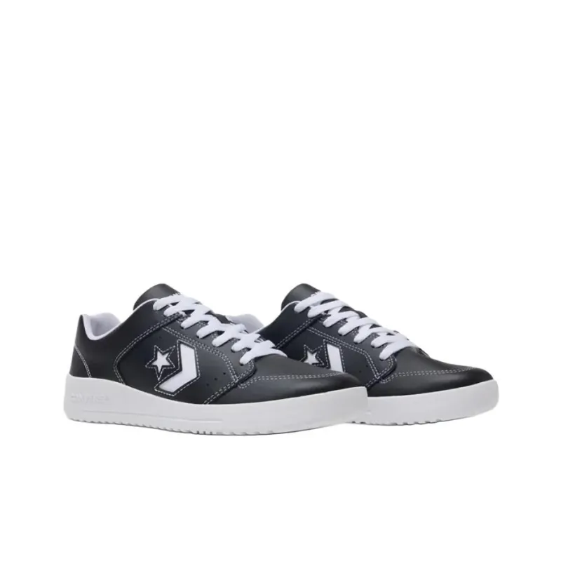 Converse Anti Slip Wear Resistant Low Top Casual Shoes Unisex Black-2