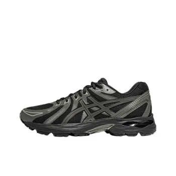 Asics Gel Flux CN Cushioned Wear Resistant Breathable Rebound Low Top Running Shoes Men's Black