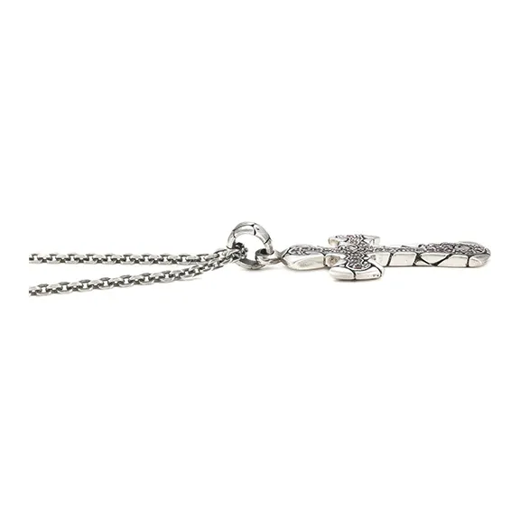The Next Life 925 Sterling Silver Synthetic Cubic Zirconia Pendant Unisex-4