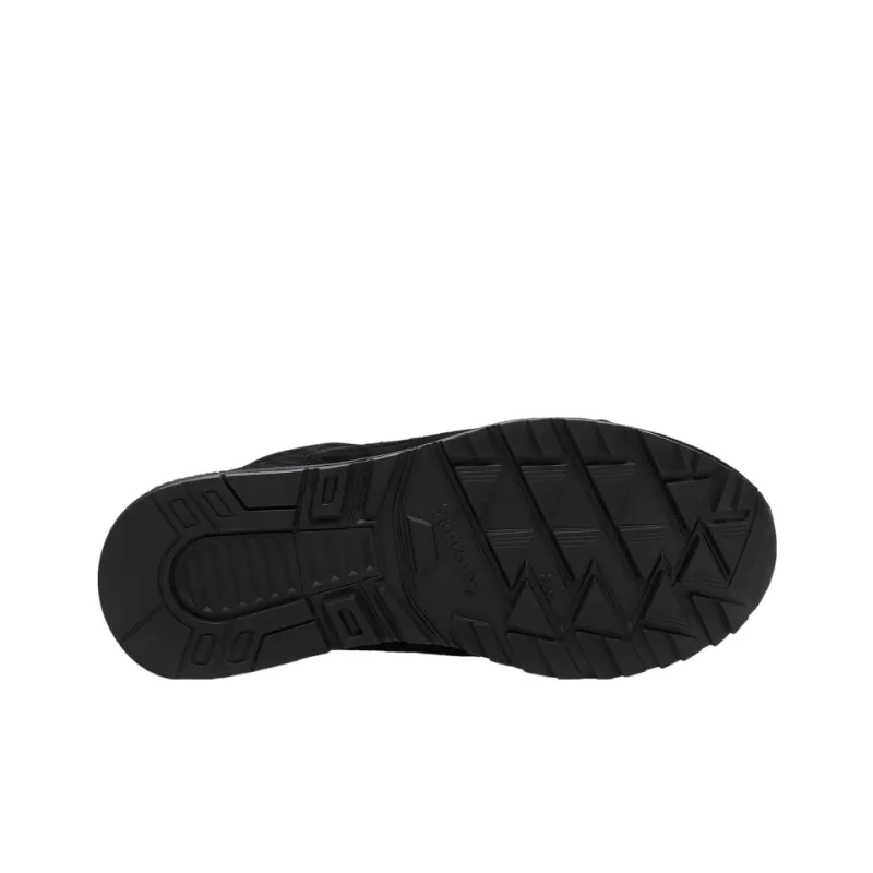 Saucony Shadow 6000 Black White Tongue Logo-4