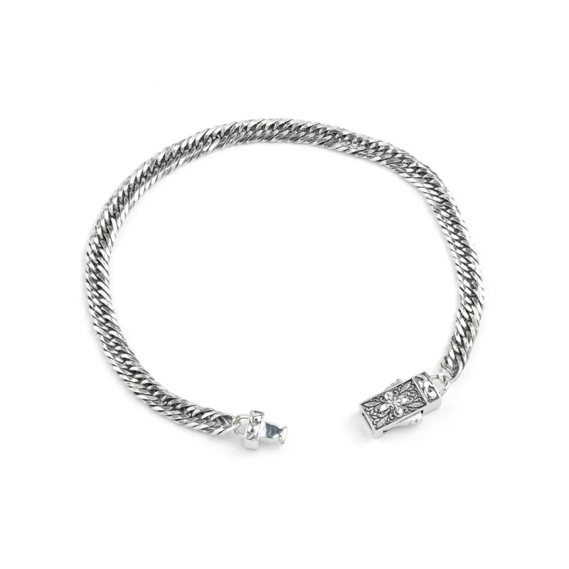 Ah Bo Ci De 925 Sterling Silver Bracelets Unisex-2
