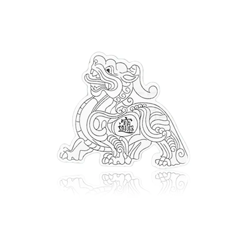 D.K.X Sterling Silver Cell Phone Sticker Unisex-12