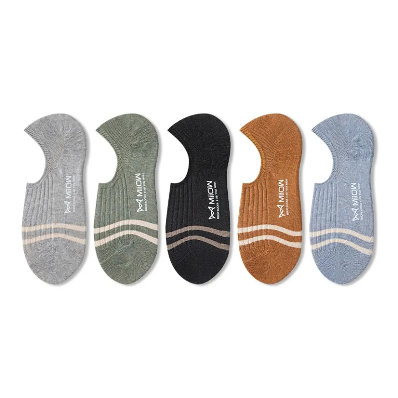 MIIOW Cool One Summer Series Ankle Socks Men's 5 Pack-48