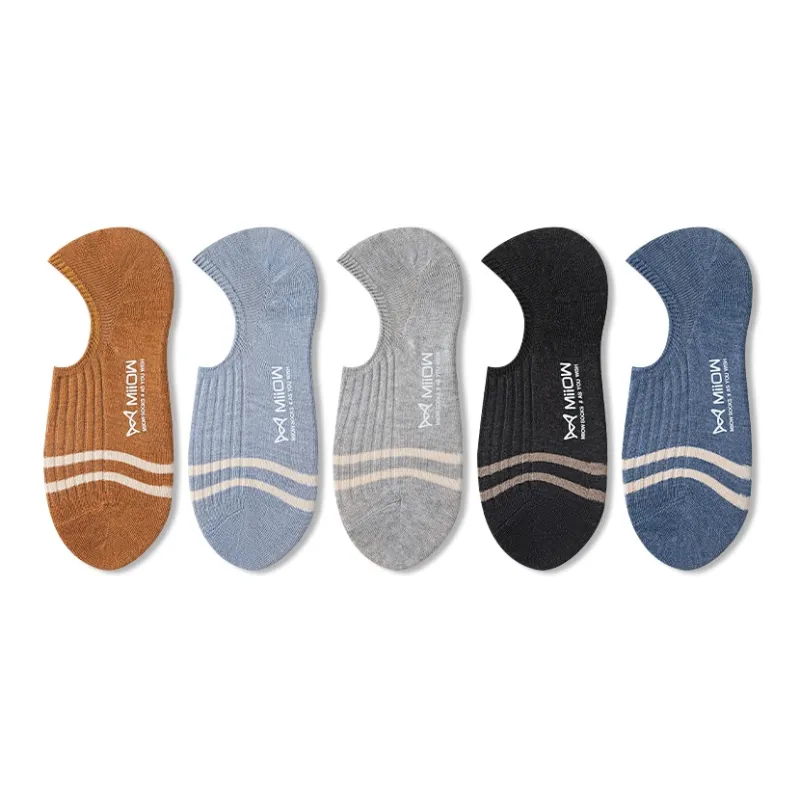 MIIOW Cool One Summer Series Ankle Socks Men's 5 Pack-41