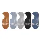 [5 Pack]Orange Yellow+Light Blue+Gray+Black+Blue