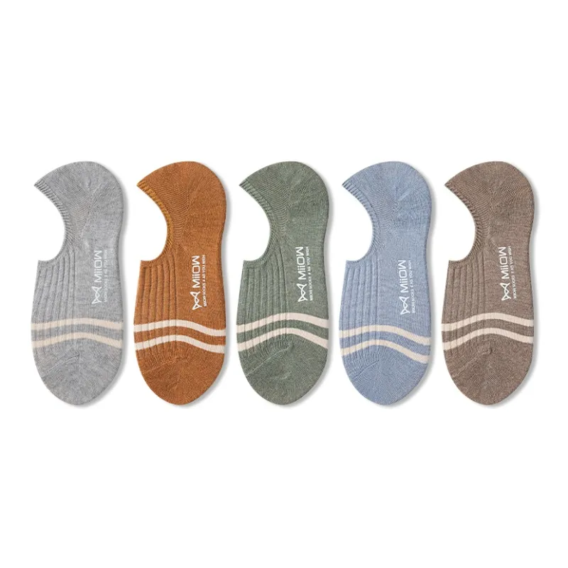 MIIOW Cool One Summer Series Ankle Socks Men's 5 Pack-55