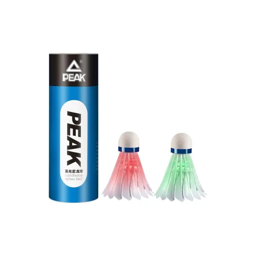 PEAK Pack Of 4 Pcs Nylon Night Training Indoor Outdoor Everyday Entertainment Shuttlecocks