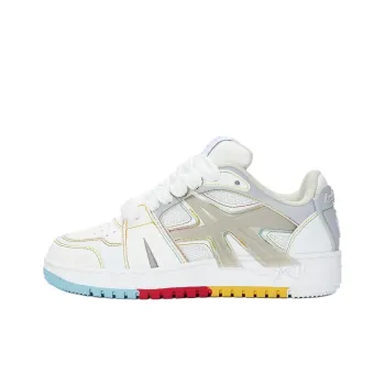 Acupuncture LOLA SNEAK Slip-Resistant Low-Top Skateboard Shoes Unisex White