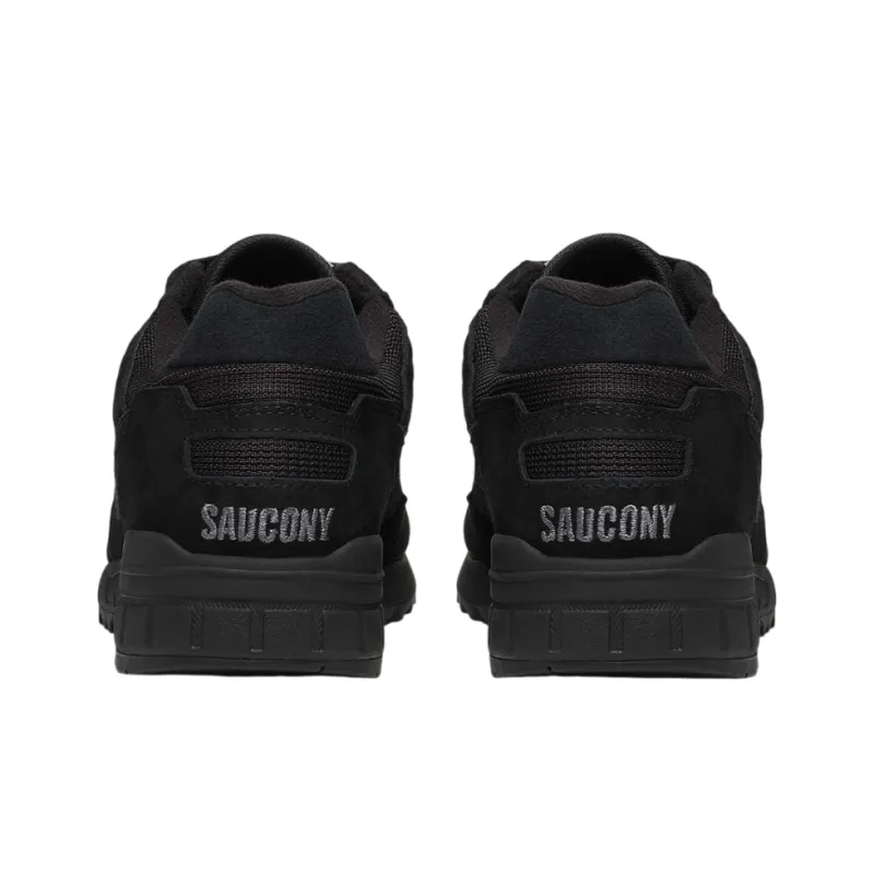 Saucony Shadow 5000 Slip-Resistant Breathable Low-Top Casual Shoes Men's Black-4