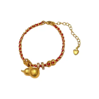 MGS New Chinese Style Versatile Niche Design Fashion Elegance Bright Future Bracelets Unisex