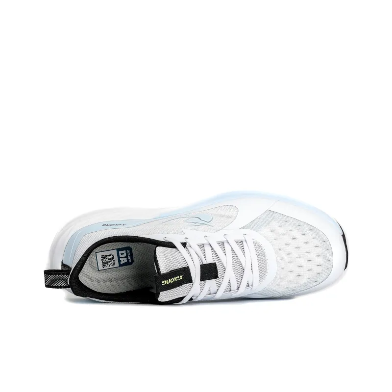 XIDELONG Coverage Balance Breathable Slip Resistant Low Top Sprint Long Distance Running Shoes Men's True White-2