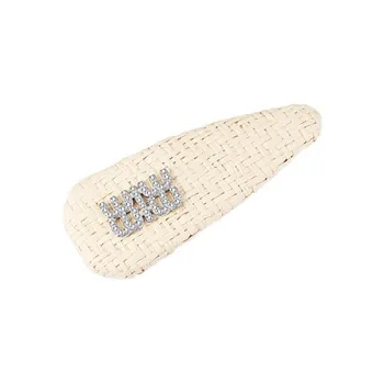 Peach Tea Alloy Hair Clips Women's